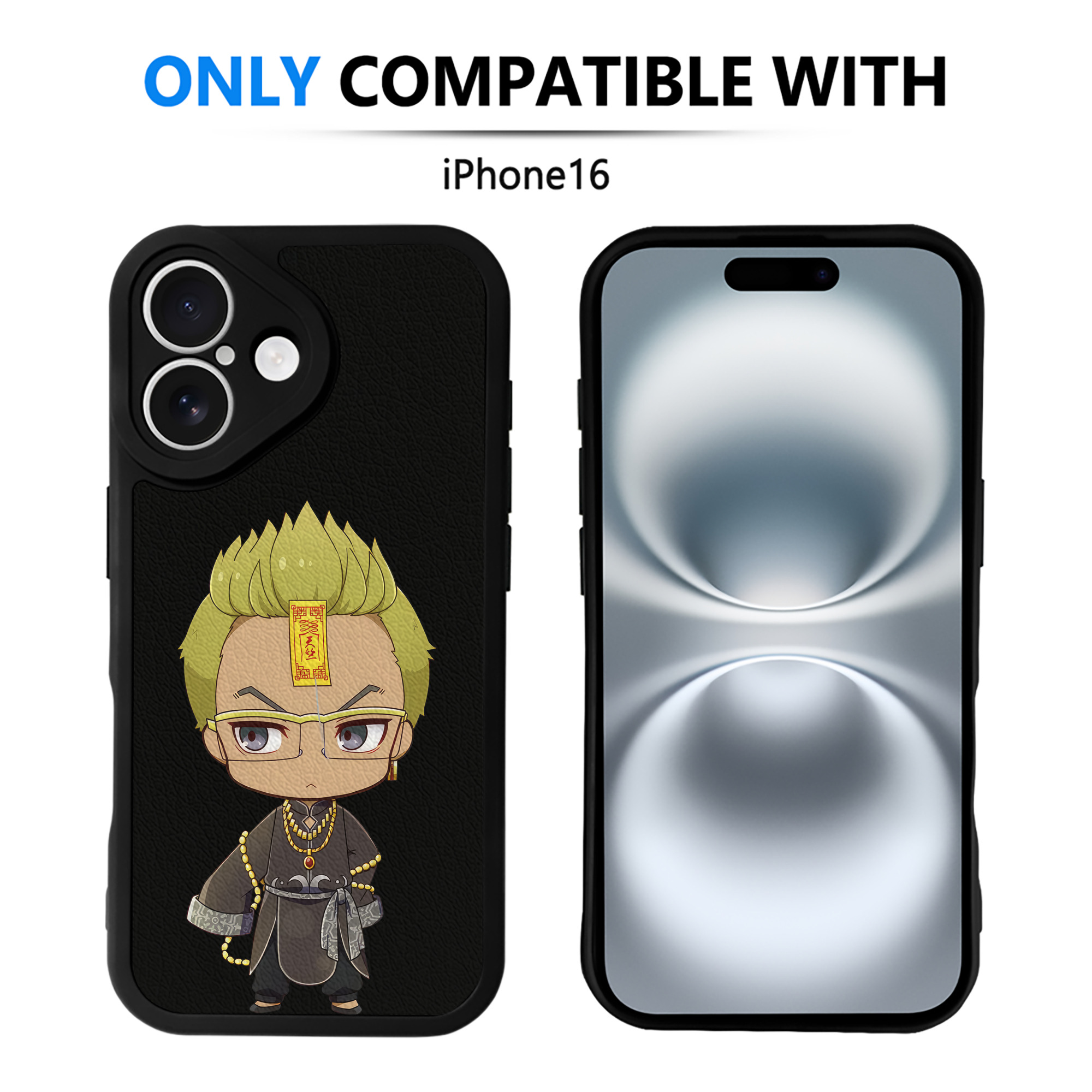（画像用） 東京リベンジャーズ Tokyo Revengers 【iPhone 16シリーズ対応】シリコンスマホケース（レザー調） 材質：シリコン